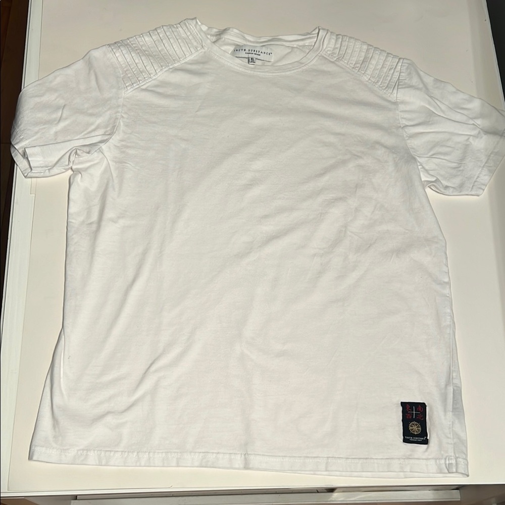 Truth.Substance Classic White Short Sleeve Tee